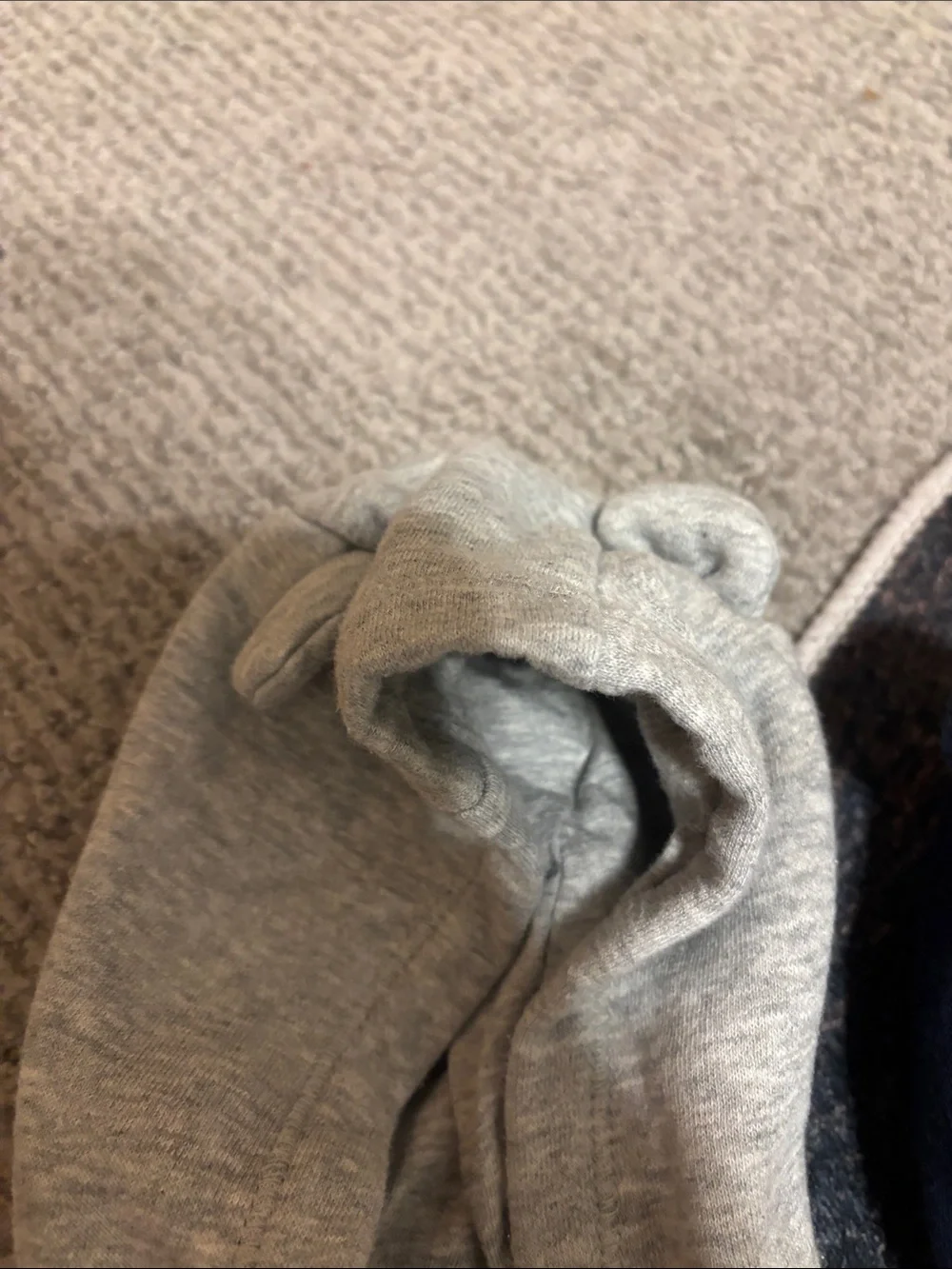 Twin matching sweater onesies